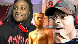 HE SOUNDS JUST LIKE HIM! | XXXTENTACION Voice TROLLING on FORTNITE! | Reaction