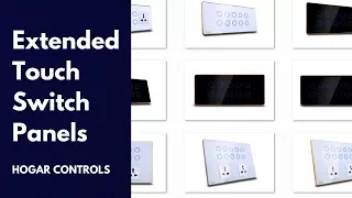Hogar Controls Designer Extended Range Touch Switch Panels Intro 720p v5