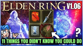 11 New Secrets You Didn't Know About in Elden Ring - New Spirit Ashes & Broken Glitch - Tips & More!