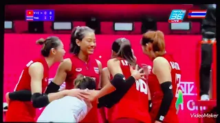 วอลเลย์บอลหญิง ไทย พบ เวียดนาม [set2] THA vs VIE , Asian Games 2022 ชิงเหรียญทองแดง