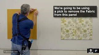 How To Remove & Replace Fabric with Fabricmate's Site-Fabricated Fabric Wall Finishing System
