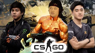 CSGO 5vs5 with Dota 2 Pro Players!