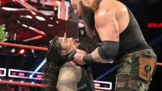 roman Reigns vs  Braun strowman Full match || roman Reigns vs Braun strowman