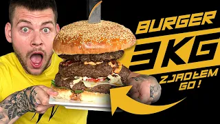 3 KILOGRAMOWY BURGER GIGANT! 🍔