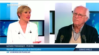 Gérard Fromanger sur les barricades