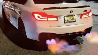 Bmw M5 F90 Stage 2 - Brutalest Exhaust fire flames worldwide