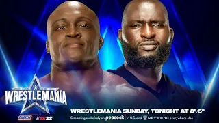 WWE WrestleMania 38 2022 4 3 22 Day2   Omos vs  Bobby Lashley   WrestleMania 38 Highlights HD480p