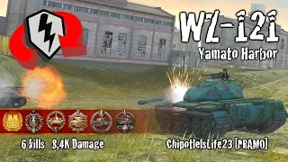 WoT Blitz WZ-121 - 6 Kills 8,4k Damage Replay