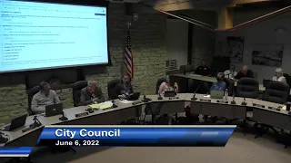 Batavia City Council Meeting. June 6, 2022