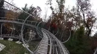 Smoky Mountain Alpine Coaster 1080P Full Speed Steady POV Gopro 4 Not crash.