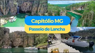 "Passeio de Lancha em Lago de Furnas: Explore o Paraíso em Capitólio, MG!"