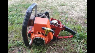 Running The Echo CS 60S 2 Stroke Chainsaw Engine