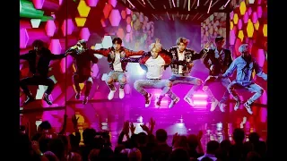 DNA - BTS' US TV DEBUT w/ audience sound [FANCHANTS] @ AMAs 2017 HD