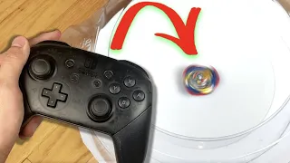 Battling REMOTE CONTROLLED Beyblades!!