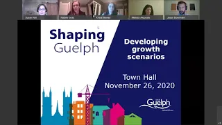 Shaping Guelph: Growth scenarios virtual town hall (November 2020)