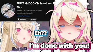 After 5 months, Mococo finally snapped at Fuwawa and broke FuwaMoco apart