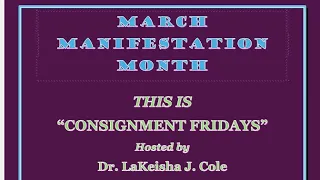 THIS IS "Consignment Fridays" | (Part 1) Show and Tell Description of Items | ALL ITEMS MUST GO 👜💝