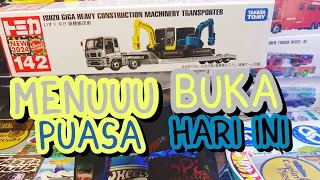 MAINAN TOMICA TRUCK ISUZU GIGA HEAVY CONSTRUCTION MACHINERY TRANSPORTER NEW 2024#mainan#mainantruk