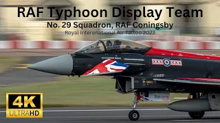 Typhoon ripping the skies! - RAF Typhoon Display Team - RIAT 2023 - Full Demo + Photos!