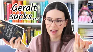 I tried reading The Witcher… || One Week One Shelf Reading Vlog