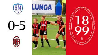 Highlights | San Marino 0-5 AC Milan | Matchday 2 Women's Serie A 2020/21