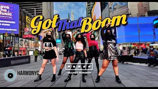 [KPOP IN PUBLIC NYC] SECRET NUMBER(시크릿넘버) - Got That Boom Dance Cover