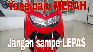 Yamaha NMAX 155 CC Warna merah Glosy tipe standar....😃😎