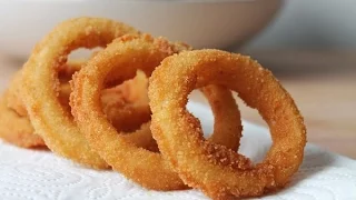 Homemade Onion Rings (Recipe) || [ENG SUBS]