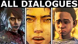 The Cave Scene - All Dialogues & Choices - The Walking Dead Final Season 4 Episode 4: Take Us Back