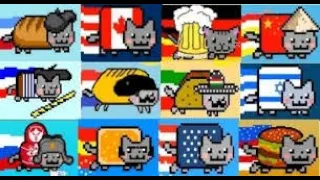 Nyan Cat around the world 10 hour long version