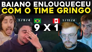 TIME ESTRANGEIRO GANHOU PARTIDA CONTRA AS LENDAS 😂👉💸🔥 - RENECRODILO LEAGUE OF LEGENDS