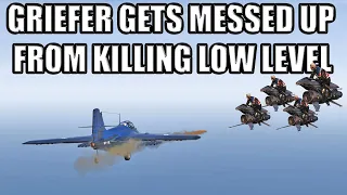 Destroying Some Barcode Griefer That Was Killing A Low Level