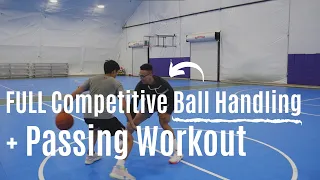 FULL Competitive Ball Handling and Passing Workout