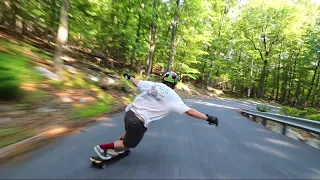 Open Road Skateboarding in Maryland II Longboarding Raw Run