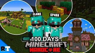 We Survived 100 Days in 1.20 Minecraft Hardcore! (Hindi)