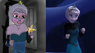 Idina Menzel - Drawing Meme Let It Go from Frozen Video
