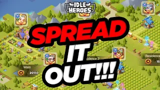 Idle Heroes - SPREAD OUT Your Power on Your Account!!!