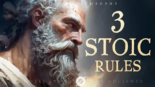 3 Simple Stoic Lessons For A Better Life