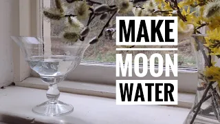 How to make moon water || Witchcraft Lessons