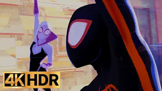 Gwen Visits Miles | Spider-Man: Across the Spider-Verse FULL 4K HDR [BEST QUALITY]