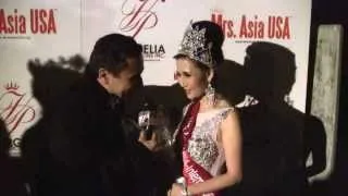 Joey Valdez Interviews Mrs. Asia USA International Winner Suong (Sonya) Dang at Miss Asia USA