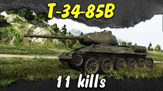 World of Tanks - T-34-85M, Wolf among sheep | 4,5k damage and 11 kills