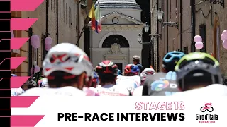 Giro d’Italia 2021 | Stage 13 | Interviews pre race