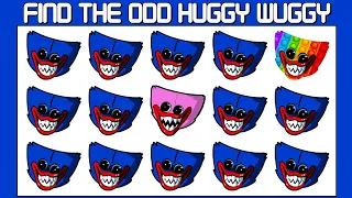 HOW GOOD ARE YOUR EYES #406 | Find The Odd Huggy Wuggy | Poppy Playtime Quiz