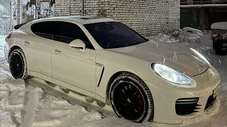 Porsche Panamera Turbo на 500 сил одни траты ?! | учёт, номера, новый атермальный лобаш