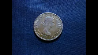 Цена  пенни Великобритания 1967 года