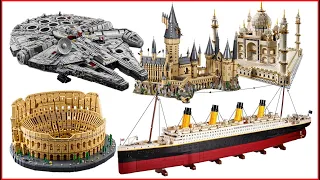 COMPILATION TOP 5 Biggest LEGO sets of All Time - Speed Build for Collectors - Titanic - Colloseum