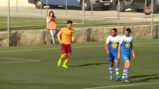 [HIGHLIGHTS] FUTBOL (2ª B): Badalona-FC Barcelona B (1-1)