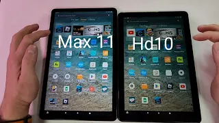 2023 Amazon Fire HD10 Vs Amazon Fire Max 11 Speed Test Comparison