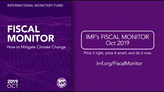 IMF’s Fiscal Monitor, October 2019